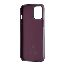 Чохол Jinduka Leather Ringo iPhone 12 Pro Max Purple - мініатюра 3