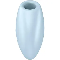 Вакуумний стимулятор-серце з вібрацією Satisfyer Cutie Heart Blue - мініатюра 3