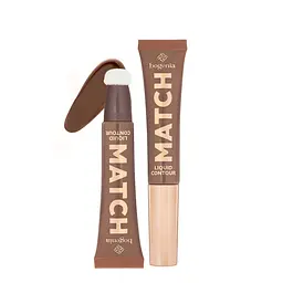 Контур для обличчя рідкий Match Liquid Contour 15 мл (BG655), 001 Коричневий