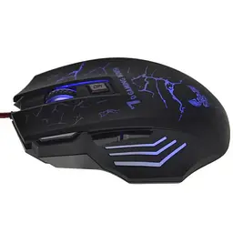 Миша провідна ігрова з підсвіткою CNV Gaming Mouse X7 8890 Black - мініатюра 4