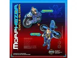 Ігровий набір A.C.I.D. MorphoZor Cycle-Glider/МорфоЗор Мотопланер, 535001 - мініатюра 3