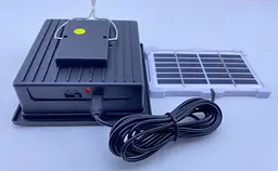 Світлодіодний вуличний акумуляторний світильник CcLamp CL-052 з сонячною панеллю ліхтар прожектор - мініатюра 6