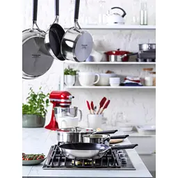 Сковорода вок KitchenAid CSS 28 см з керамічним покриттям (CC005705-001) - мініатюра 3