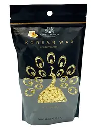 Гарячий плівковий віск у гранулах Global Fashion Korean White chocolate 1000 г віск для депіляції тіла