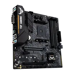 Материнcька плата TUF GAMING B450M-PLUS II sAM4 B450 4xDDR4 HDMI DVI mATX Asus teh0019078 - мініатюра 3