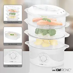Пароварка Clatronic DG 3665 - мініатюра 4