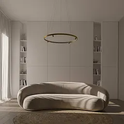 Люстра MJ-Light LOOP D740 4000K GD 12030 - мініатюра 3