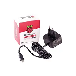 Блок живлення для Мікро ПК Raspberry Pi для Raspberry Pi 4 5В/3А USB-C чорний (SC0754) - мініатюра 3