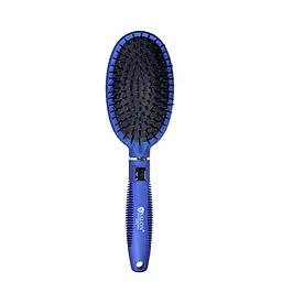 Гребінець для волосся масажний овальний Salon Professional Синій