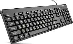 Клавіатура REAL-EL Standard 502 USB black (EL123100023) - мініатюра 2