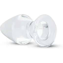 Скляна анальна пробка Gildo Glass ButtPlug No. 25 - мініатюра 2
