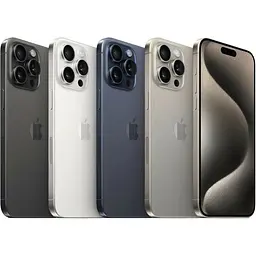 Смартфон Apple iPhone 15 Pro 256GB Natural Titanium NEW - мініатюра 3