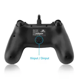 Дротовий геймпад Redragon Saturn G807 USB Xinput-PS3 12 кнопок (Чорний) - мініатюра 2