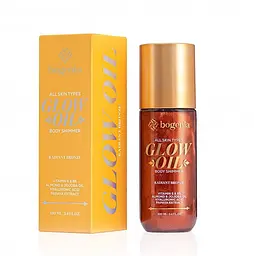Олія-шимер для тіла Bogenia Glow Oil Body Shimmer Radiant Bronze 100 мл