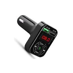 FM модулятор Havit HV-FM807BT Black - мініатюра 2