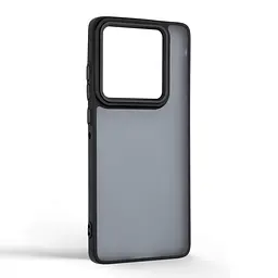 Противоударный чехол для Motorola Edge 60 Pro 5G, Frame, черный, панель-накладка, термополиуретан TPU + поликарбонат PC, защита всего корпуса, защита кнопок и камеры, устойчив к деформациям, ArmorStandart (ARM85840) - мініатюра 2
