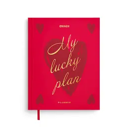 Планер Orner "MY LUCKY PLAN" червоний