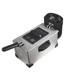Фритюрниця електрична олійна з сіткою XPRO KB-2079 сіра (40988-KB-2079) - мініатюра 5