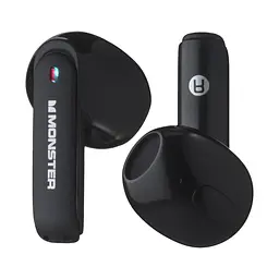 Навушники Monster Bluetooth XKT08 Wireless Bluetooth 5.2 Gaming earbuds 300mAh Stereo sound чорні - мініатюра 3