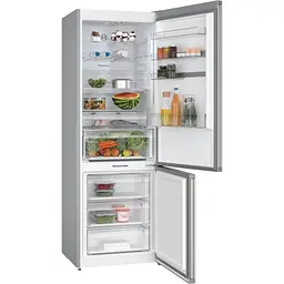 Холодильник з морозильною камерою Bosch KGN49XID0U - мініатюра 2