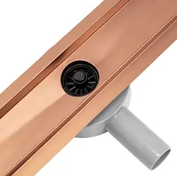 Душовий канал Rea Pure Neo 70 см brushed copper REA-G8021 - мініатюра 2