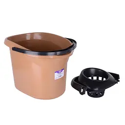 Відро з віджимом Violet House Caramel, 13 л, бежеве (0575 д/уборки CARAMEL 13л.) - мініатюра 3