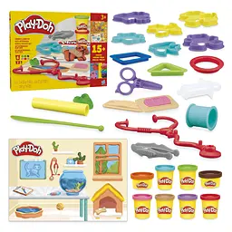 Набір для творчості Hasbro Play-Doh Create and Care Vet з масою для ліплення (G0345_G0346) - мініатюра 4