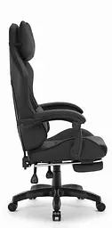 Комп'ютерне крісло Hell's HC-1039 Black (тканина) - мініатюра 2