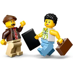 Конструктор LEGO City Жовте таксі 122 деталі (60487) - мініатюра 6