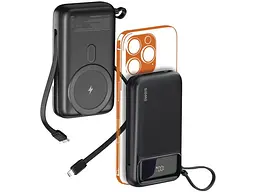 Зовнішній акумулятор (Power Bank) Sigma mobile X-power SI20A8QL-MAG 20000mAh 22,5W Black - мініатюра 3