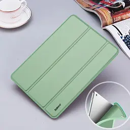 Чохол-книжка BeCover Tri Fold Soft TPU Silicone для Apple iPad 10.2 2019/2020/2021 Green (706884) - мініатюра 2