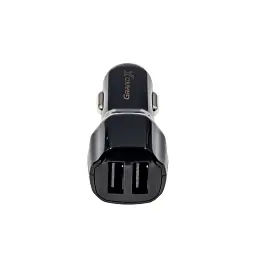 Автомобільний зарядний пристрій Grand-X (2USB 2.4A) Black (CH-26B) - мініатюра 2