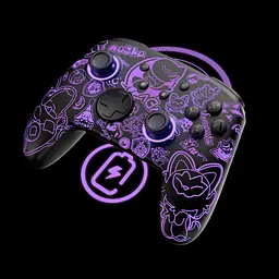 Геймпад FUNLAB Firefly Pro Wireless Switch Controller Violet [109758] - мініатюра 3