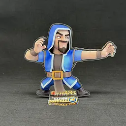 Акрилова колекційна фігурка Clash of Clans, Clash Royale Персонаж Чаклун 1 15 см - мініатюра 2