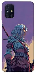 TPU чехол Demsky The witcher ciri для Samsung Galaxy M31s