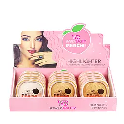 Набір хайлайтерів для обличчя Warda Beauty, 12 шт.