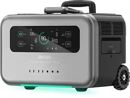Зарядна станція Zendure SuperBase Pro1500 Black (1440 Вт/г) 2000Вт UPS LiFePo4 WIFI/BT - мініатюра 2