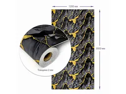 Самоклеюча PET плитка в рулоні STICKER WALL 1200 * 3000 * 2мм SW-00002670 - мініатюра 4