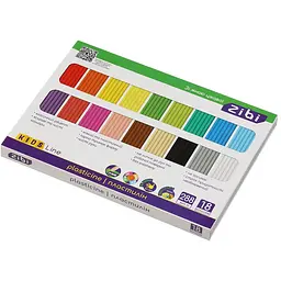 Пластилін ZiBi Kids Line 18 кольорів 288 г (ZB6276) - мініатюра 2