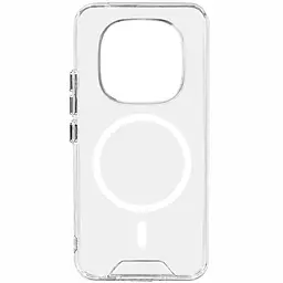 Чехол TPU Epik Space Case with Magnetic Fit для Xiaomi Redmi Note 15 Pro 4G Прозрачный