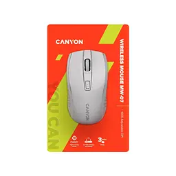 Мишка Canyon MW-7 Wireless White (CNE-CMSW07W) - мініатюра 6
