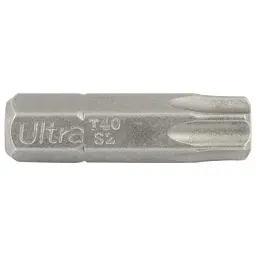 Біти TORX 40×25мм ¼" 10шт S2 (блістер) ULTRA (4015412) - мініатюра 3