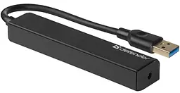 USB-хаб Defender Quadro Express USB3.0 (83204) (6443146) - мініатюра 2