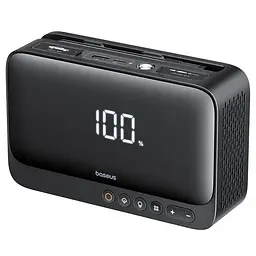 Пусковий пристрій (бустер) для автомобіля Baseus Super Energy 6000 mAh (C00245902111) Cluster Black