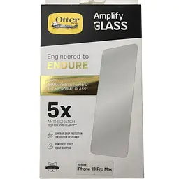 Захисне скло протиударне OtterBox Amplify Glass 5X для iPhone 13 Pro Max/14 Plus (6.7") (77-86013)