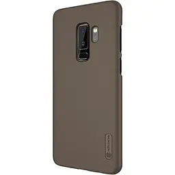 Чохол-накладка Nillkin Super Frosted Shield Samsung Galaxy S9 Plus G965 Brown - мініатюра 4