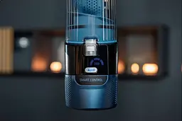 Rowenta Пилосос безпровідний X-Force Flex 10.80, 300Вт, вологе прибирання, конт пилок -0.44л, автон. робота до 60хв, HEF system 99,9%, чорно-синій - мініатюра 9