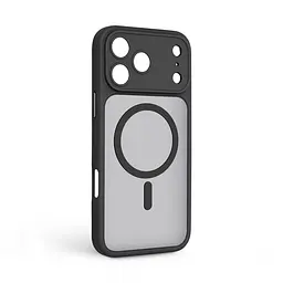 Чехол для Apple iPhone 17 Pro Max, Lush MagCase, черный, противоударная панель-накладка из TPU и PC, полупрозрачный чехол с MagSafe (с магнитом), с защитой камеры, поддержка беспроводной зарядки, защита всего корпуса, ArmorStandart (ARM87497) - мініатюра 2