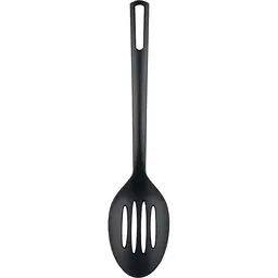 Ложка кухонна з отворами GT-5206 чорна Gusto