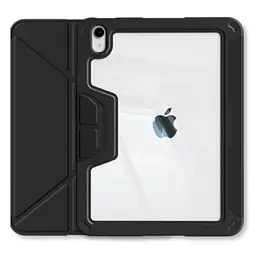 Чохол до планшета BeCover Rugged Origami Transparent Apple iPad 10.9" (2022/2024) / iPad (A16) 2025 11" Black (714966) - мініатюра 1
